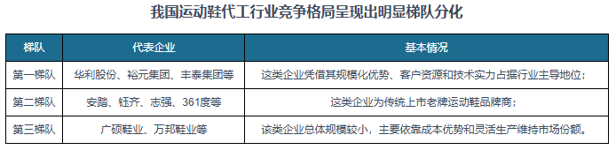 与发展前景预测报告（2024-2031年）球盟会最新中国运动鞋代工行业现状深度研究(图9)
