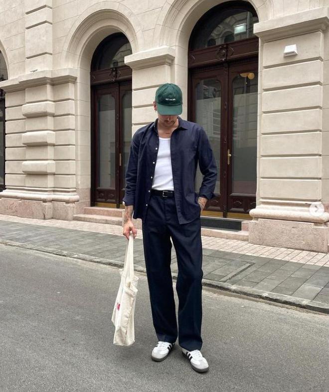 流的选择这些搭配是很好的模板球盟会网站“西裤+运动鞋”潮(图8)