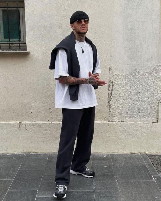 流的选择这些搭配是很好的模板球盟会网站“西裤+运动鞋”潮(图10)
